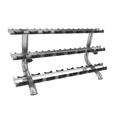 China Professional Gym Dumbbell Sets With Rack Dumbbell Racks For Household Office Dumbbell Racks Rack 3 Row for sale