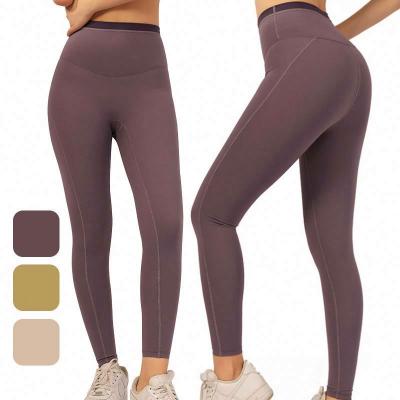 China Custom Waist Compression Yoga Pants Crac! crack! high butt seamless leggings butt lift Leggings for sale