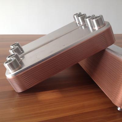 China PROMOTIONAL Welded Refrigeration Parts Plate Heat Exchanger For Solar for sale