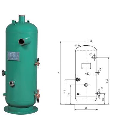 China External Refrigeration Parts Oil Separator For Screw Compressor RSPW-OA50 for sale