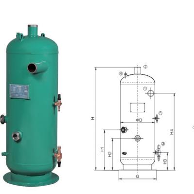 China Refrigeration Parts External Oil Separator For Screw Compressor RSPW-OA40 for sale