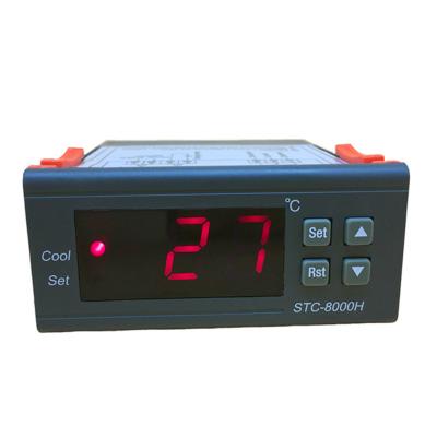 China STC-8000H low cost time temperature controller / thermostat for pastry display cabinets 75*34.5*85mm for sale