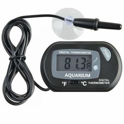 China Easy Operation Digital Aquarium ST-3 Thermometer With Sticker for sale