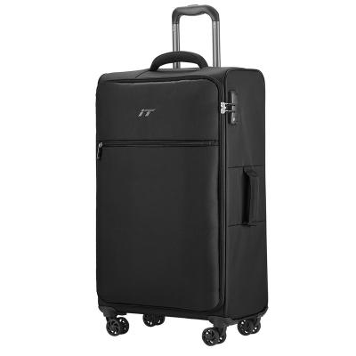 China Oxford China Manufacturer 4 Wheel Suitcase Roll Luggage Bag Newest Fashion Adult Suitcase Bag for sale