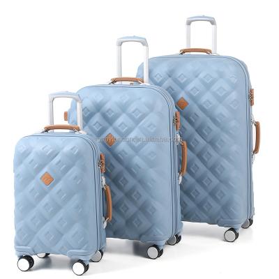 China Lightweight School Hardshell Luggage 3pieces Set Suitcase Spinner\Travel\etc Long Distance Computer Lock ASD for sale