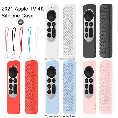 China Shockproof Anti-Drop Proof Silicone Cover Device Case For Apple TV 4K Outdoor 2021 for sale