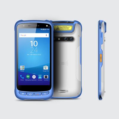 China OS 5.2 Andriod 6.0 Mobile Computer Handheld Temperature Measurement Rugged Inch 2G RAM 16G ROM Industrial PDA A4 for sale