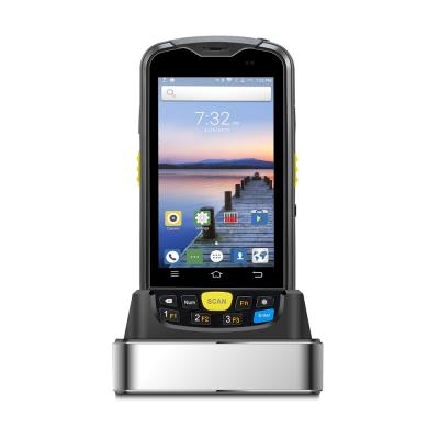 China Pistol Grip Barcode Computer RUGLINE PDA Andriod OS 4 Inch 2G RAM 16G ROM 10.0 1D Or 2D Industrial Handheld Scanner for sale