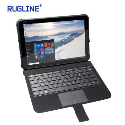 China 12.2 Inch Industrial Height Performance Shockproof Rugged Tablet With Optional Keyboard Barcode Scanner RJ45 2D Interface Laptop for sale