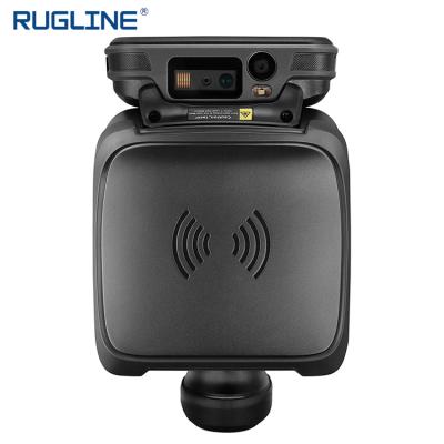 China Handheld Computer RUGLINE PDA Rugged Android 6.0 5.2 Inch 2D UHF Cradle Barcode Scanner Handheld for sale