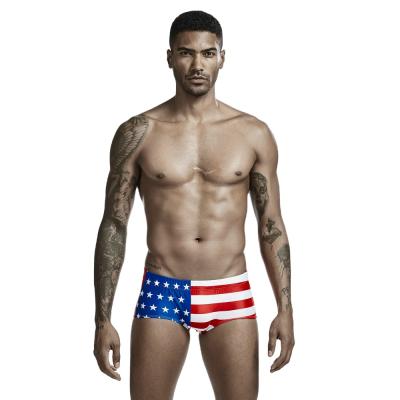 China Fashion Flag Printing Men's Swimming Trunks Swim Trunks for sale