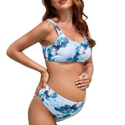 China Women's Breathable Maternity Two Piece Swimsuit for sale