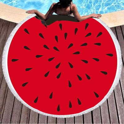 China Foreign Trade Fruit Round Beach Towels QUICK DRY QUICK DRY Series for sale