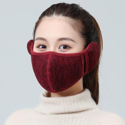 China Windproof Cotton Thermal Cotton Face Cover , Motorcycle Winter Ear Warmer Cover for sale