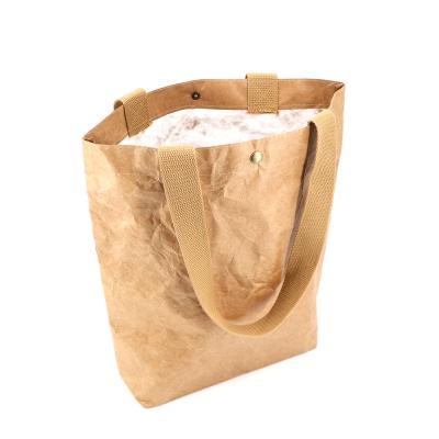 China Wholesale Custom Eco-friendly Dupont Shopping Bag Tyvek Bag With Logo Cotton Handle Tote Shop Bag For Promotional for sale