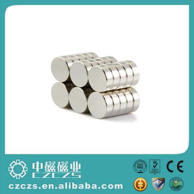 China N35 N45 N40 N42 N38 Neodymium Round Magnets ISO9001 / ROHS Approved for sale