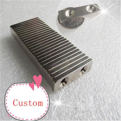 China Countersunk Rare Earth Permanent Strong Neodymium Magnets N35SH - N45SH for sale