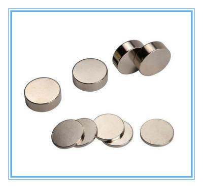 China High Powered N40 / N42 / N45 Pot Neodymium Disc Magnets For Motors / Generators for sale