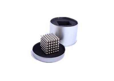 China 3mm Ndfeb Neodymium Ball Magnets Sphere Toy With Silver Coating for sale