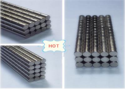 China Multi Pole N52 Grade Neodymium Cylinder Magnets Higher Corrosion Resistant for sale