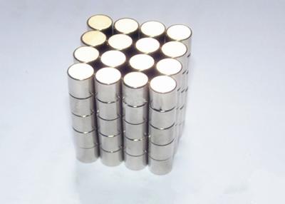 China Cylinder N35 / N38 / N40 Neodymium Rare Earth Super Magnets For Linear Actuators for sale