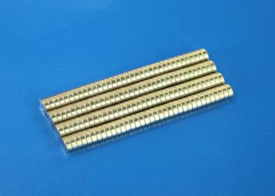 China Sintered NdFeB Ring Magnet Zinc / Gold Plated Neodymium Magnets For Printer for sale