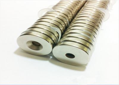 China Industrial N48 / N50 Diametrically Magnetized Ring Magnets With Ni-Cu-Ni / Zinc Coating for sale