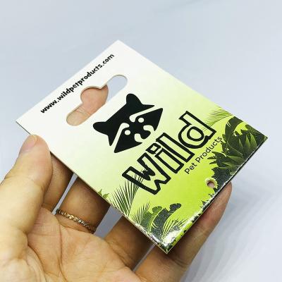 China Recyled Cheap Design Custom Print Name Logo Paper Garment Hangtag Labels Clothing Hang Tags With String for sale