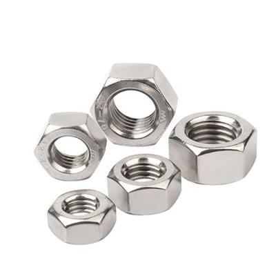 China Stainless Steel Carbon Steel Galvanized Thin Steel Hex Nut for sale