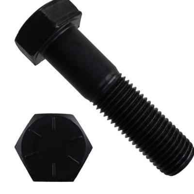 China Stainless Steel Black Carbon Steel Full Thread Hex Bolt for sale