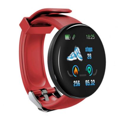 China Waterproof D18 BT4.0 Touch Screen Smart Watch Blood Pressure Heart Rate Sleep Monitoring Sport Fitness Tracker Wristband for IOS and Android for sale