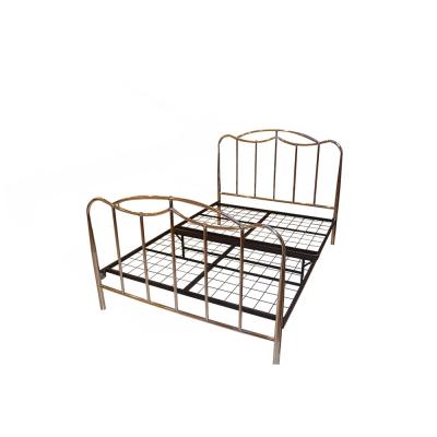 China Modern Cheapest Metal Bed Poplar Bed Base King / Queen Size Double Bed for sale