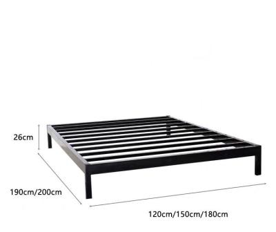 China Adjustable Platform Bed Base Mattress Metal Bed Frame (Height) for sale