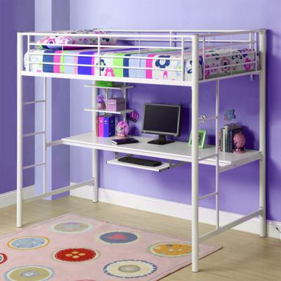 China Multifunctional Modern Children's Bedroom Kids Bed With Study Table for sale