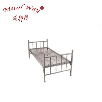 China Best Price Modern Military Army Metal Prison Folding Spring Single Bed for sale