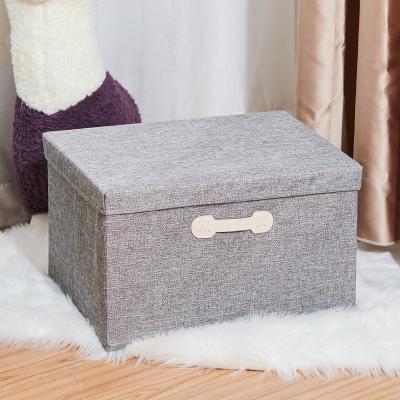 China Folding storage box waterproof moisture-proof portable cotton and canvas folding high capacity of other storage boxes for sale