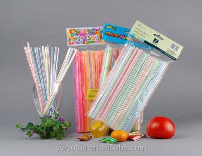 China Disposable Curvy Straws Plastic Drinking Straws for sale