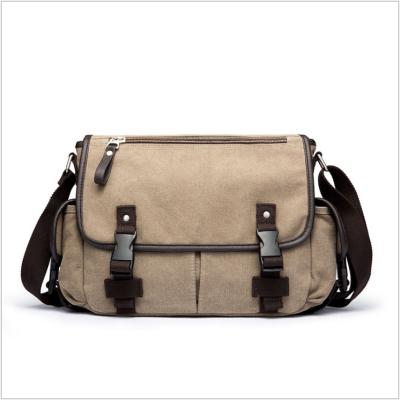 China High Quality Canvas Casual Men Shoulder Bag Men Bags Outdoor Travel Backpack for sale