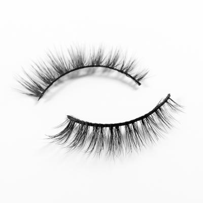 China Carlina Lashes Supplier 15mm 18mm Mink Lashes Supplier 15mm 18mm 100% Natural Soft Mink Lashes 3d Mink Lashes for sale