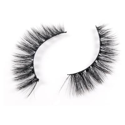 China Wholesale high quality premium synthetic 3d eyelash cruelty free vegan natural soft bulk different silk eyelashes for sale