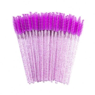 China Professional Disposable Beauty Eyelash Maker Tools Custom Cosmetic Unique Eyelash Extension Wash Brushes for sale