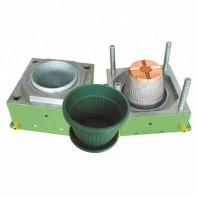 China Steel Customized High Quality Plastic Injection Flower Pot Mold for sale