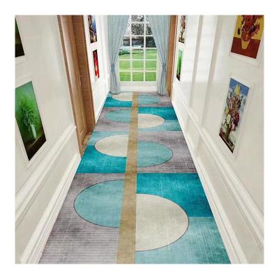 China Washable Custom Floor Carpet Roll Cheap Price Wall To Wall Carpet Rolls High Quality Hallway Carpet Runner for sale