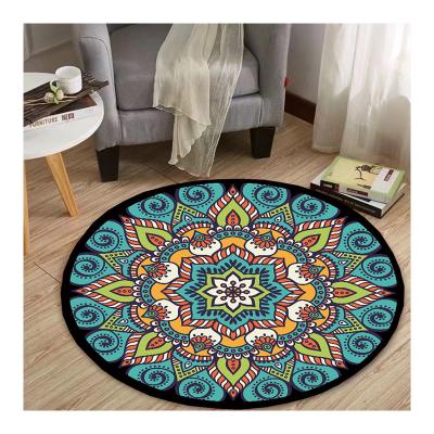 China Kids Washable Moroccan Multifunctional Bedroom Rug Round Carpet Rug for sale