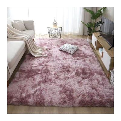 China Wholesale Hot Fluffy Home Decorative Shaggy Carpet Blankets Living Room Rug Sale Custom Carpets Anti-Slip Pile for sale