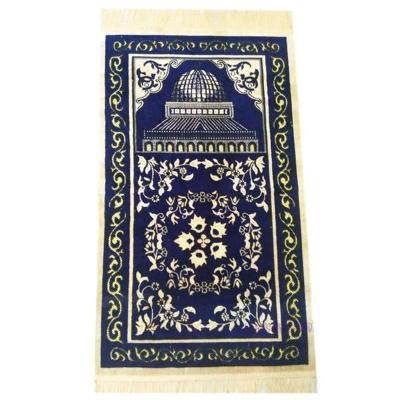 China Modern Chinese Manufacturers Mosque Carpet Prayer Blankets Wholesale Muslim Prayer Rug for sale