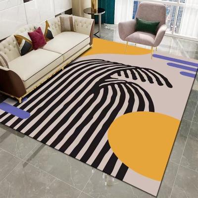 China Carpets And Rugs Anti-Slip Door Mat Carpet For Living Room Digital Printing Rug Modern New Style for sale