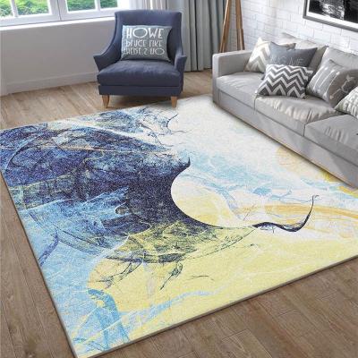 China Washable Nordic Style Carpet Polyester Blankets Carpet Living Room Custom for sale