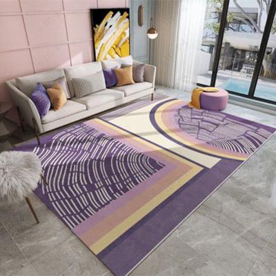 China Washable Carpet 3d Living Room Home Decoration Custom Printed Carpet Bedroom Floor Luxurious Carpet for sale