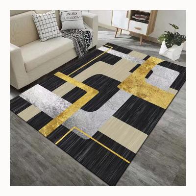 China Chinese rugs and carpet anti-slip nordic mat covers for sale 3d printed floor mat living room for sale